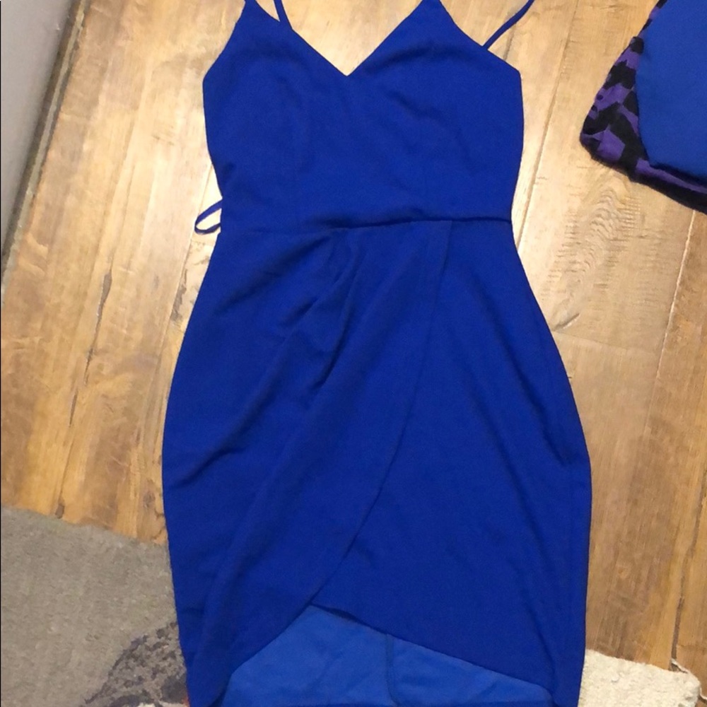 Blue hoco dress